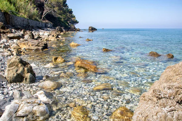 Paisaje Escénico Costa Playa Maratea Región Basilicata Ital — Foto de Stock