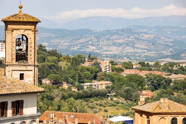 Landscape Perugia Italy Seen Carducci Garden — Stock Photo, Image