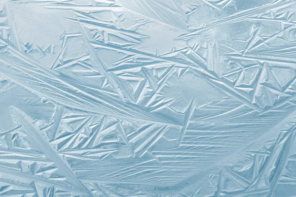 Abstrakter Hintergrund Des Ersten Eises Auf Der Wasseroberfläche — Stockfoto