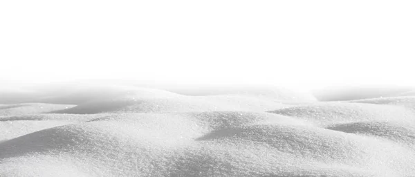 Snowdrift Izolowany Białym Tle Projektowania — Zdjęcie stockowe
