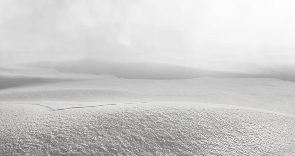 Winter Landscape Winter Natural Background Snowdrifts Gray Tones — Stock Photo, Image
