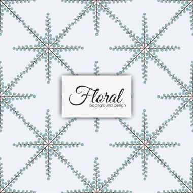 Çiçek illüstrasyon deseni. Çiçek vektör