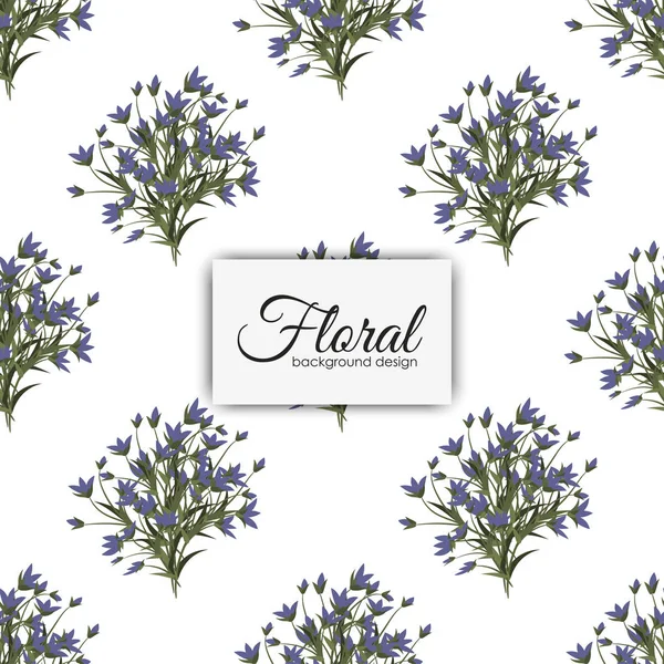 Çiçek illüstrasyon deseni. Çiçek vektör