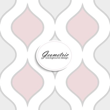 Vektör çizim modaya uygun desende