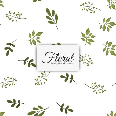 Vektör illüstrasyonunda Eğilimsiz Çiçeksiz Desen