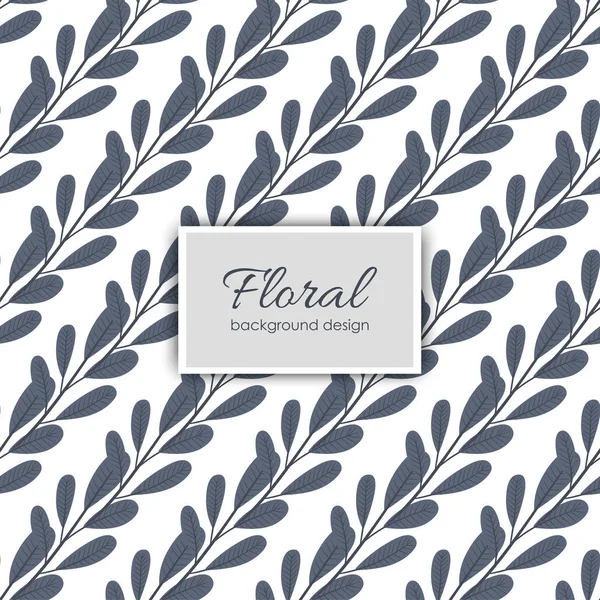 Patrón Floral Inconsútil Moda Ilustración Vectorial — Archivo Imágenes Vectoriales