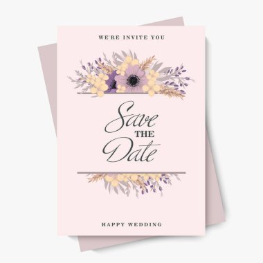 Düğün şablonu için çiçek arkaplanı