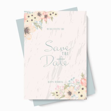 Düğün şablonu için çiçek arkaplanı