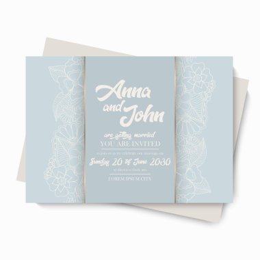 Düğün şablonu için çiçek arkaplanı