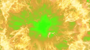  4K Fire Transitions Pack Green Screen Background Effects