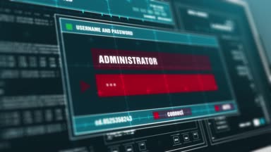Uyarı bildirim sistemi güvenlik uyarısı yanlışlık haber üstünde bilgisayar ekran girerek oturum açma ve parola DDoS saldırı .