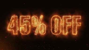 %45 off Word sıcak Burning gerçekçi yangın alevleri Sparks duman ve sürekli üzerinde sorunsuz bir şekilde animasyon döngüsü