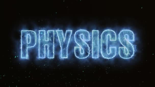 Electric Word Text Animation With Electrical Lightning