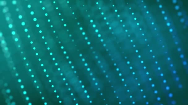 Rotation points abstrait scintillement métallique brillant particules mobiles fond mural pour disco fête et boîte de nuit concept .