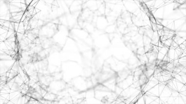 Soyut Dijital ikili pleksus veri ağları huni Loop hareketli arka plan