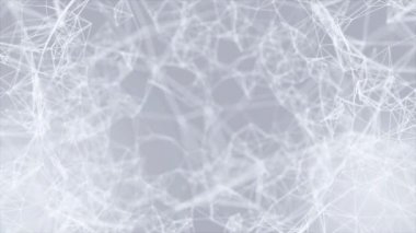 Soyut Dijital ikili pleksus veri ağları huni Loop hareketli arka plan