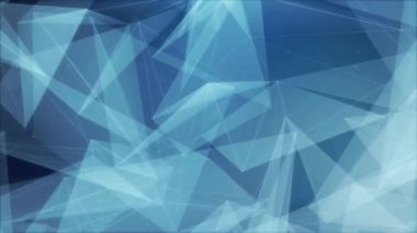 77. kristal yapısı soyut modern poligonal hareketli arka plan. Modern futuristik geometrik fütüristik yumuşak minimalist düşük poli çokgen şekli üçgen yüksek teknoloji kesintisiz döngü arka plan.