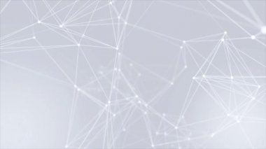 Pleksus teknoloji döngü arka plan üzerinde temel birim kompozisyon