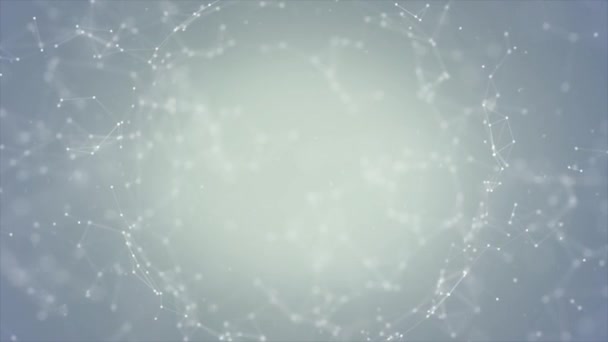 数字神经丛数据网络环路运动背景 — 图库视频影像