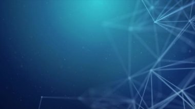 Soyut üçgenler nokta üçgen hareketli yanıp sönen pleksus döngü arka plan