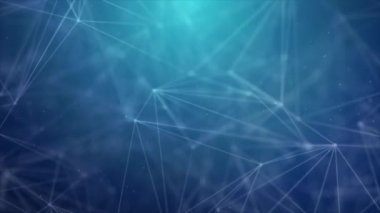 Geometrik soyut kompozisyon noktalar, çizgiler, üçgenler, arka plan döngü