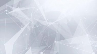 Pleksus soyut teknoloji ve mühendislik organik döngü arka plan