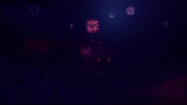 15. muhteşem fireworks uygulamasından bir profesyonel havai fişek döngü arka plan görüntüleme