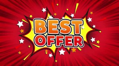 En iyi teklif Word Retro karikatür komik kabarcıklar sorunsuz döngü