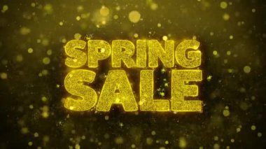 Bahar satış dilek tebrik kartı, davet, kutlama havai fişek