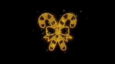 Noel süs şekeri altın parçacıkları Sparks havai fişek