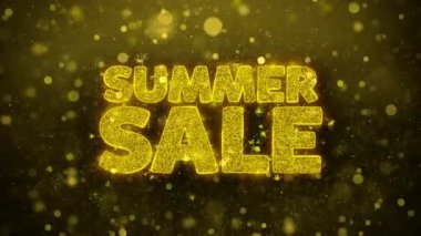 Yaz satış dilek tebrik kartı, davet, kutlama havai fişek