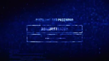 Başarısız Metin Dijital Gürültü Twitch Glitch Bozulma Efekti Hata Animasyonu.
