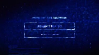 Dosya Bulunamadı Metin Dijital Gürültü Twitch Glitch Bozulma Efekti Hata Animasyonu.