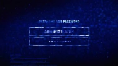 Beklenmeyen Hata Metin Dijital Gürültü Twitch Glitch Bozulma Efekti Hata Animasyonu.