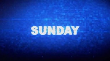 Pazar Metin Dijital Gürültü Twitch Glitch Bozulma Efekti Hata Animasyonu.