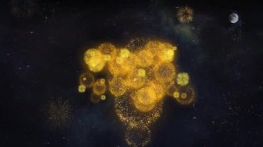 En Çok Satan Metin Dilekler Havai Fişek Parçacıkları Tebrik kartı Reveal.
