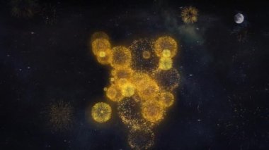 Satın Al 2 Havai Fişek Parçacıkları Tebrik kartı 1 Ücretsiz Metin İstekler Reveal alın.