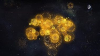 Bahar Satılık Metin İstekler Havai fişek Parçacıkları Tebrik kartı.