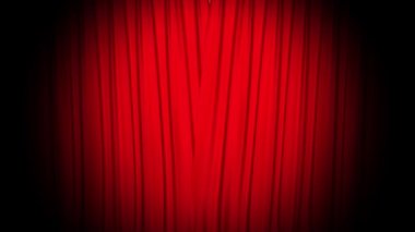 Büyük Festival Teklif Metin Animasyon Sahne Podyum Konfeti Loop Animasyon