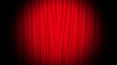 Özel Teklif Metin Animasyon Sahne Podyum Konfeti Loop Animasyon