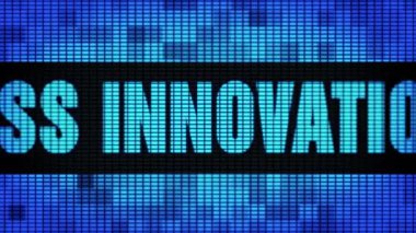 İş İnovasyon Metin Kaydırma Led Duvar Pannel Ekran İşaret Panosu