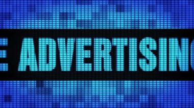 Online Reklam Ön Metin Kaydırma Led Duvar Pannel Ekran İşaret Panosu