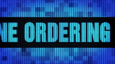 Online Sipariş Ön Metin Kaydırma Led Duvar Pannel Ekran İşaret Panosu