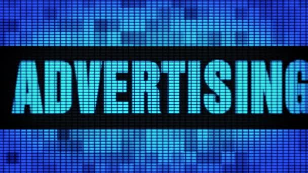 Video Advertising Front Text Scrolling LED Wall Pannel Display Sign Board