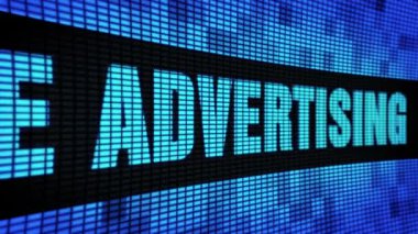 Yaratıcı reklam Yan Metin Kaydırma Led Duvar Pannel Ekran İşaret Panosu
