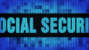 Sosyal Güvenlik Ön Metin Kaydırma Led Duvar Pannel Ekran İşaret Panosu