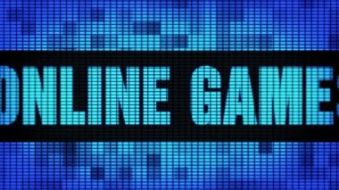 Online oyunlar Ön Metin Kaydırma Led Duvar Pannel Ekran İşaret Tahtası