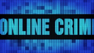 Online Suç Ön Metin Kaydırma Led Duvar Pannel Ekran İşaret Panosu
