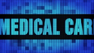 Tıbbi Bakım Ön Metin Kaydırma Led Duvar Pannel Ekran İşaret Panosu