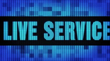 Canlı Servis Ön Metin Kaydırma Led Duvar Pannel Ekran İşaret Panosu